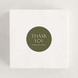 "Eisin" - Wedding Favor Stickers in Vanilla Bean by Pati Cascino - In use
