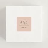 "Martini" - Wedding Favor Stickers in Olive by Pixel and Hank - In use