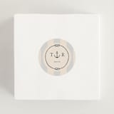 "nautical nuptials" - Wedding Favor Stickers in Sea Breeze by Rebecca Durflinger - In use