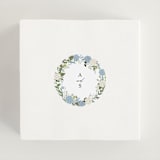 "Hydrangea Vine" - Wedding Favor Stickers in Coastal by Susan Moyal - In use