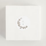 "Daphne" - Wedding Favor Stickers in Sephia by Itsy Belle Studio - In use