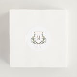 "Arbour" - Wedding Favor Stickers in Lake by Leah Bisch - In use