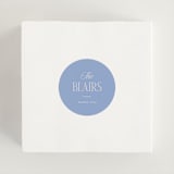 "Threaded" - Wedding Favor Stickers in Canopy by Pixel and Hank - In use