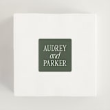 "Highlights" - Wedding Favor Stickers in Forest by Jackie Crawford - In use