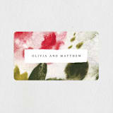 "Wild Roses" - Wedding Favor Stickers in Bush by Sumak Studio - Front