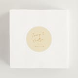 "Ink scribble" - Wedding Favor Stickers in Honey by Adelyn T. - In use