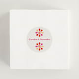"Pop love" - Wedding Favor Stickers in New York by Bethania Lima - In use
