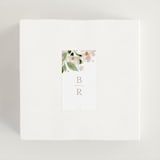 "petal toss" - Wedding Favor Stickers in Cream by Angela Marzuki - In use