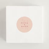 "Amor" - Wedding Favor Stickers in Caliente by Owl and Toad - In use
