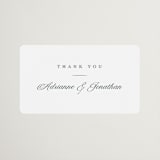 "Together Always" - Wedding Favor Stickers in Chiffon by Eric Clegg - Front