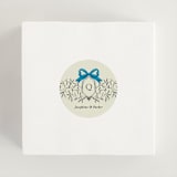 "Josephine" - Wedding Favor Stickers in Marine by Jackie Crawford - In use