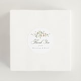 "Posy" - Wedding Favor Stickers in Blush by Everett Paper Goods - In use