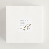 "Perennial" - Wedding Favor Stickers in Cotton by Amy Kross - In use