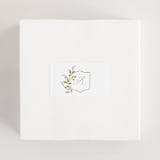 "Marmont" - Wedding Favor Stickers in Lilac by Kristie Kern - In use