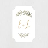 "Summer Love" - Wedding Favor Stickers in Sunflower by Wildfield Paper Co - Front
