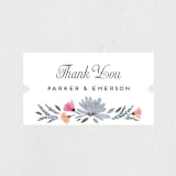 "Romantic Watercolor Flora" - Wedding Favor Stickers in Dhalia by Petra Kern - Front
