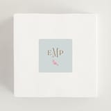 "Castle" - Wedding Favor Stickers in Hummingbird by Claudia Orengo - In use