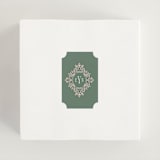 "Princess" - Wedding Favor Stickers in Pine by Claudia Orengo - In use