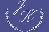 "United" - Wedding Favor Stickers in Cobalt by Susan Brown - In use