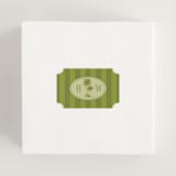 "West Coast Toile" - Wedding Favor Stickers in Palm by Jenna Holcomb - In Use