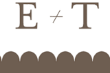 "Sweet scallop" - Wedding Favor Stickers in Taupe by Annie Clark - In use
