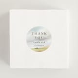 "Savanna" - Wedding Favor Stickers in Fern by Lindsay Megahed - In use