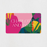 "To the max" - Wedding Favor Stickers in Garden by Inkblot Design - Front