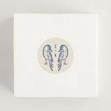 "Santa Catalina" - Wedding Favor Stickers in Marseille Blue by Ani Somi - In use