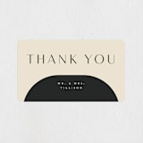 "Entwine" - Wedding Favor Stickers in Matchbook by Christie Garcia - Front