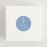 "Flora Arch" - Wedding Favor Stickers in Cerulean by Baumbirdy - In use