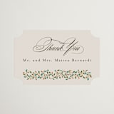"Juliet" - Wedding Favor Stickers in Autumn by Ashlee Townsend - Front