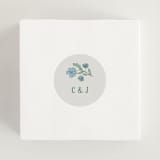 "Botanical" - Wedding Favor Stickers in Garden by Kelly Watkins - In use