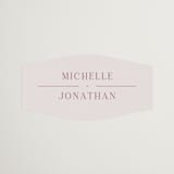 "Together" - Wedding Favor Stickers in Romance by Kristin Oliversen - Front