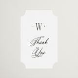 "Dotted Classic" - Wedding Favor Stickers in Hydrangea by Carolyn MacLaren - Front