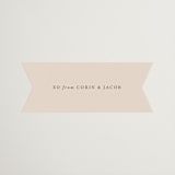 "prairie patchwork quilt" - Wedding Favor Stickers in Autumn by Jessica Yeo - Front