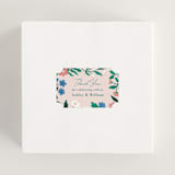 "Le Jardin" - Wedding Favor Stickers in Petal by Elly - In use
