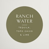 "Rancho" - Wedding Favor Stickers in Verde by Megan Davis - Front