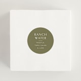 "Rancho" - Wedding Favor Stickers in Verde by Megan Davis - In use