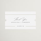 "Sophisticate" - Wedding Favor Stickers in Silk by Kelly Schmidt - Front
