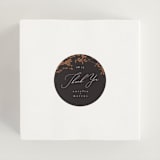 "Bliss" - Wedding Favor Stickers in Cocoa by Leah Bisch - In use