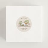 "Countryside" - Wedding Favor Stickers in Rose Quartz by Paper Sun Studio - In use
