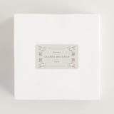 "Deco Nouveau" - Wedding Favor Stickers in Vanilla by Lori Wemple - In use