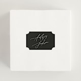 "The Arc" - Wedding Favor Stickers in Truffle by Vera Lim - In use