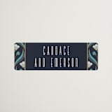 "Deco pattern" - Wedding Favor Stickers in Cote d'azur by Ana de Sousa - Front