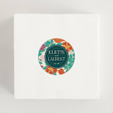 "Tropical garden" - Wedding Favor Stickers in Jungle by Simona Camp - In use