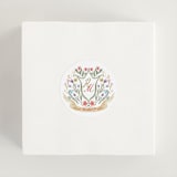 "Chantilly" - Wedding Favor Stickers in Sunset by Maja Cunningham - In Use