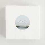 "Calm Water" - Wedding Favor Stickers in Sky by Nicole Walsh - In use