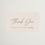 "Modern Aligned" - Wedding Favor Stickers in Creampuff by Carolyn MacLaren - Front