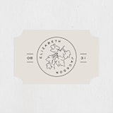 "Wine Label" - Wedding Favor Stickers in Stone by Owl and Toad - Front