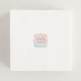 "marshmallow" - Wedding Favor Stickers in Sunrise by Petra Kern - In use